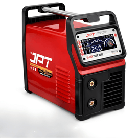 JPT 250A Ultra Heavy Duty Dual Phase ARC/MMA Inverter Welding Machine (220V / 380V) with Lift TIG, VRD, Hot Start, Arc Force, Anti-Stick & Digital Display