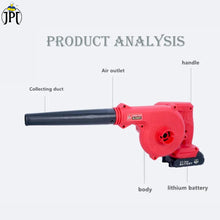 Buy now the multi-tasking JPT renewed cordless air blower at the most affordable price online. This blower features 19000rpm, 2.8m³/min airflow and more.