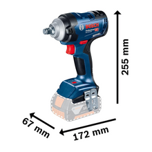 Bosch GDS 18V-400 Professional Cordless Impact Wrench Solo | Max. 400N.M Torque | Max. 0-2500RPM | 0-3700 BPM | Variable Speed Modes | Brushless Motor | Battery And Charger Not Included