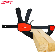 JPT Pro Series 12-Inch Quick Grip Bar Clamps for Woodworking, One-Handed Wood Clamps with Quick-Release Trigger, Heavy-Duty Spreader Clamps Set, 70KG (155 lbs) Holding Capacity