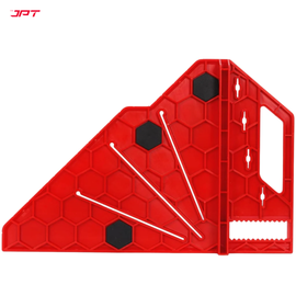 Buy now the JPT multi-angle measuring carpenter square, featuring solid build quality, outstanding precision, innovative features, and versatility like no other.