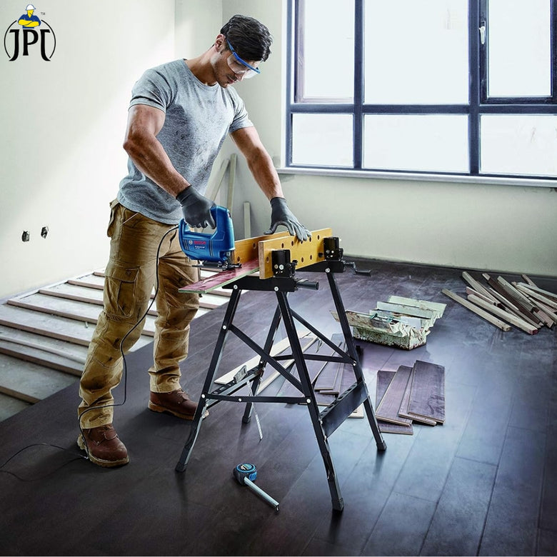 Bosch GST 650 Electric Jig Saw | 450-watt Motor | 3100 SPM | 65MM Cutting | Adjustable Stroke Rate | Double Insulation | Variable Speed | Bosch Jig Saw Blade & Key Included