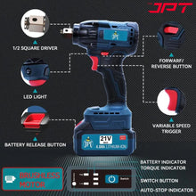 Buy JPT 21v monster beastly 450nm cordless impact wrench at best price. Get 350N.M To 2100N.M torque cordless impact wrench from JPT Tools. Buy Now