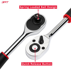 Buy JPT 12-in-1 ratchet spanner socket set for home, car, bike, cycle, automotive repairing at the best price in India. Buy best hand tools from JPT Tools.