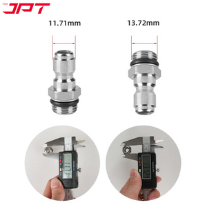 JPT Heavy Duty 1/4-Inch Quick Connect & Disconnect Female Connector And 1/4-Inch Quick Female Coupler