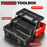 Buy the JPT 17" heavy-duty 3-tiers folding tool box for effectively organizing all your tools and other essentials in one place. Buy online at best price.