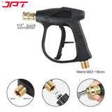 Buy the JPT heavy-duty universal high pressure water gun, featuring 300 bar power, 4350 psi pressure, adjustable nozzle, and more, all at the lowest price.