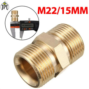 JPT Heavy Duty 8-Metre Super Flexible Pressure Washer Hose Pipe | American Standard M22 Thread With O-Ring Seals | Up To 2700 PSI Pressure | Compatible With Many Washer Brands | M22-15mm Thread Fitting Included