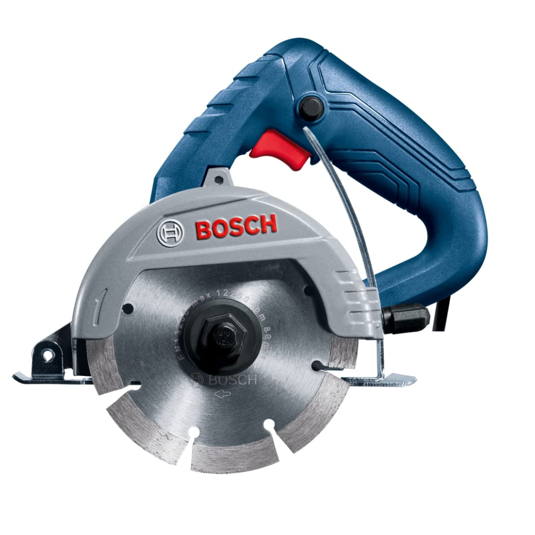 Bosch GDC 141 Professional Diamond Tile/Stone/Marble Cutter | 1450-watt Power | 12000RPM Speed | 125MM Cutting | Hex Key And Hexagon Socket Wrench Included