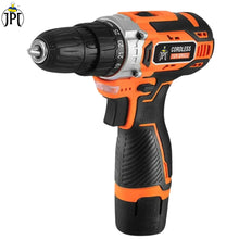 Grab now the newest launch JPT pro plus series 12v Cordless Drill Machine offering 30nm torque, 1550rpm, keyless chuck, 18+1 clutch, 1.5Ah battery and charger.