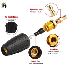 Get superior cleaning power with the JPT 360° pressure washer rotating turbo nozzle, made from premium quality materials for long lasting use without any break.