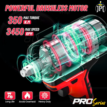 Buy now the JPT Pro Series heavy-duty 21v cordless impact wrench brushless at the best price online in India. Buy More Save More