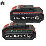 Buy now the JPT 21-volt 2000mAh rechargeable lithium-ion battery (pack of 2). It's eco-friendly and compatible with major brands of cordless power tools.