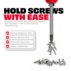 JPT Screwdriver Magnetizer & Demagnetizer Tool – Bi-Directional Magnetic Block, No Power Needed, Portable Magnetizer for Screwdriver Bits, Electricians & Electronics Repair Work