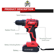 Shop now for one of the best  brushless Cordless Impact Drill Machine featuring 60Nm torque, 2250rpm speed, 25+3 setting mode, 1.5Ah battery and more.
