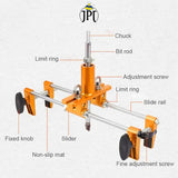 JPT Door Lock Hole Opener Kit, Mortice Lock Jig Set Mortiser Locksmith, Lock Mortiser for Wooden Doors