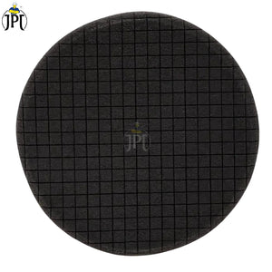 JPT T-10 Black Colour 6-Inch Polishing Buffing Pad | 6-Inch 150mm Backing Plate | Compound Buffing Sponge Pad for Car Buffer Polishing and Waxing