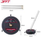 Buy JPT 15" pressure washer surface cleaner, featuring 2500psi pressure washing,  2 nozzles, 360 degree easily rolling, and much more.