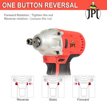 Grab the JPT 21V brushless Cordless Impact Wrench, featuring 320Nm Torque, 2300 RPM, 4.0Ah 2x Battery , Fast Charger and more all at the best price online.