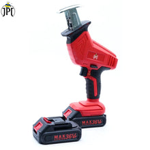 Buy now the JPT cordless reciprocating saw renewed, a versatile and efficient cutting tool for wood, metal, PVC, and more.  Buy now at the best price now.