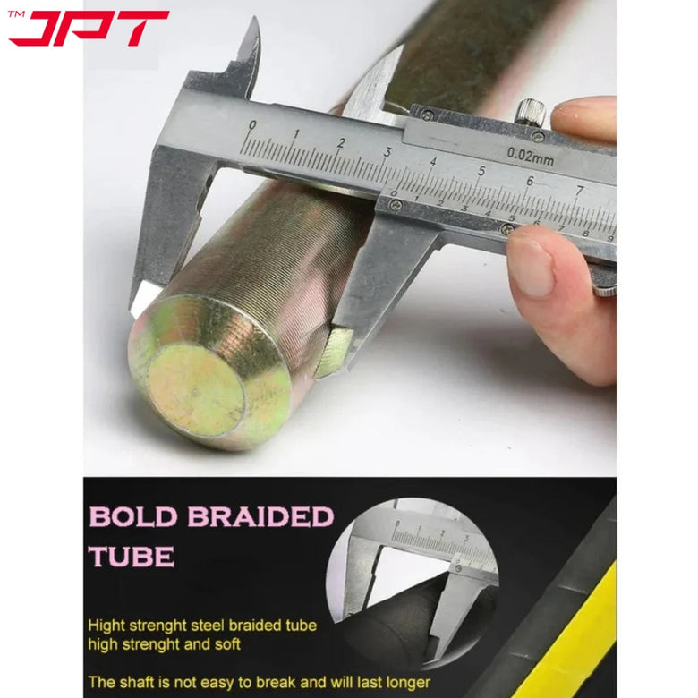 JPT Heavy Duty 1050-Watt Concrete Vibrator Machine | 10000 Vibrations Per Minute | 4000 RPM Speed | Pure Copper Winding Motor | 35mm Chuck | With 1.5-Metre Vibrator Needle Included