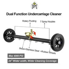 The JPT Dual Function Undercarriage Cleaner with 25