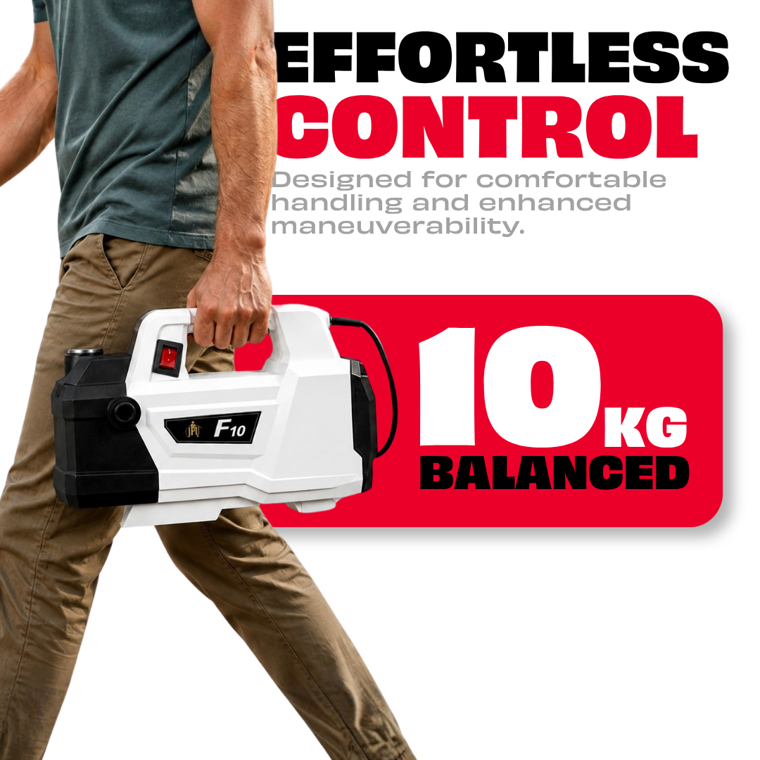 JPT Super Combo Domestic F10 Pressure Washer With 5 Multi Degree Nozzles, 2 Outlet Quick Connector & Coupler, Snow Foam Cannon, And All Other Accessories Included