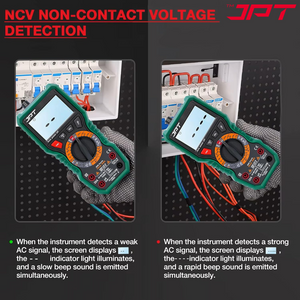 JPT Pro Series Digital Multimeter True RMS 1000V AC/DC | 6000 Counts Auto-Ranging Voltmeter | NCV, Frequency, Ohm, Diode, Continuity Tester | Best for Technicians, Electrician, And More