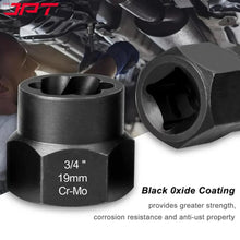 Buy now the JPT 13 piece impact nut and bolt extractor set for removing stubborn, damaged, frozen, rusted, and rounded-off bolts and nuts all at best price.