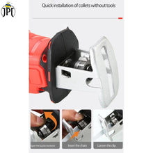 Buy now the JPT cordless reciprocating saw renewed, a versatile and efficient cutting tool for wood, metal, PVC, and more.  Buy now at the best price now.