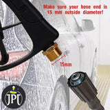 Grab the JPT combo water pressure gun with 8m washer hose pipe at an unbeatable price in India online. Buy now and enjoy the best deal today!