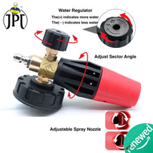 JPT Pro Foam Cannon / Snow Lance Complete Brass Nozzle 1.1mm Orifice Inside ( 1/4 Quick Connector Included ) ( RENEWED )