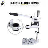 Buy now the JPT drill machine stand with a heavy cast iron base, adjustable collet (35-43mm), and 60mm drilling depth. Buy at best price online.
