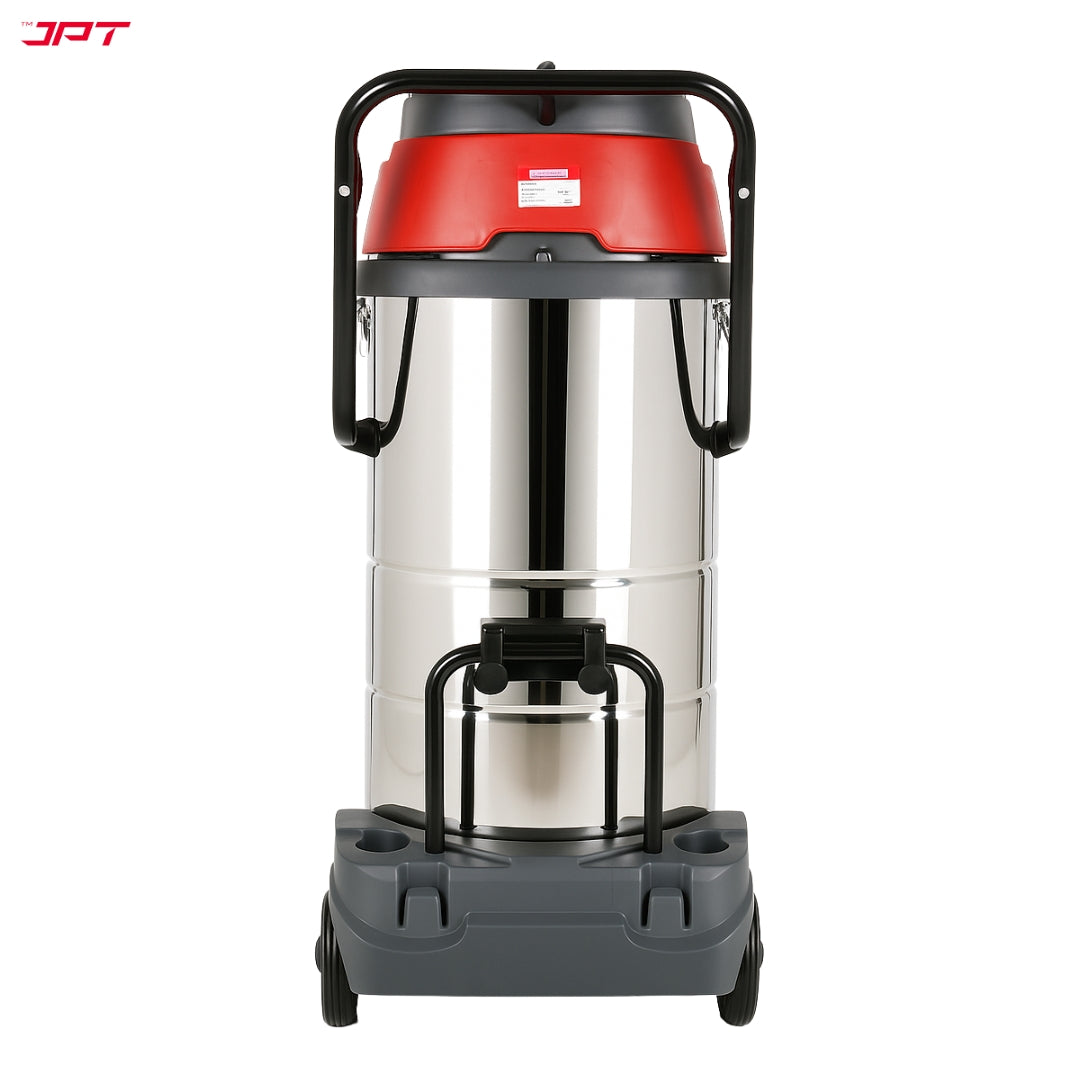 JPT Heavy Duty Wet and Dry Vacuum Cleaner | 4500W Triple Motor | 28 KPA Suction Power | 100L Stainless Steel Tank | 99.6% HEPA Filtration | Clean Wet & Dry Messes Of Home & Industrial
