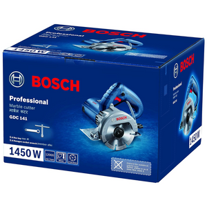 Bosch GDC 141 Professional Diamond Tile/Stone/Marble Cutter | 1450-watt Power | 12000RPM Speed | 125MM Cutting | Hex Key And Hexagon Socket Wrench Included