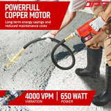 Buy JPT refurbished heavy-duty 650W cordless concrete vibrator with 1-metre concrete vibrator needle at the lowest price online. Buy Now