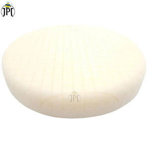 JPT T-20 White Colour 6-Inch Polishing Pad | 6-Inch 150mm Backing Plate | Compound Buffing Sponge Pad for Car Buffer Polishing and Waxing