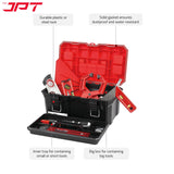 Buy JPT Pro Series 22" heavy-duty tool box, featuring two transparent lid, one removable tray compartment, dustproof & waterproof seal design, and more. Buy Now