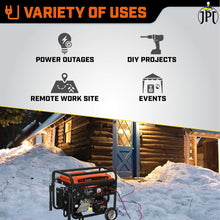 DWT 5.5 KVA Self-Start Portable Petrol Generator | 5500-Watt Power Backup for Home, Outdoor, and Camping Use | Reliable Emergency Power Supply