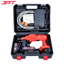 Buy the JPT top selling domestic cordless pressure washer, featuring max 26 bar pressure at 4 l/min water flow and 2000mAh battery with fast charger. Buy Now