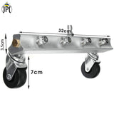 Buy the JPT  16" pressure washer undercarriage cleaner, featuring dual-functionality, 4 fan-shaped nozzles, and stainless steel build at the best price online.