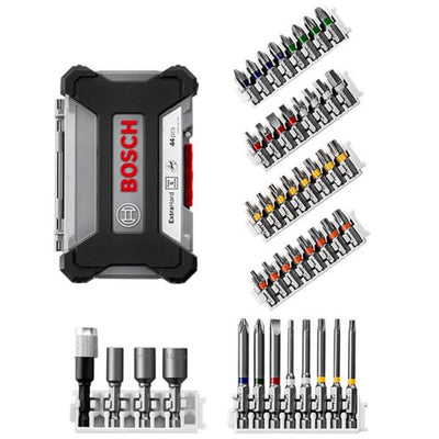 Buy now the Bosch 44-piece mixed screwdriver bit set at the lowest price online in India at JPT Tools. Build Better, Faster, Smarter with Bosch Screwdriver Bits.