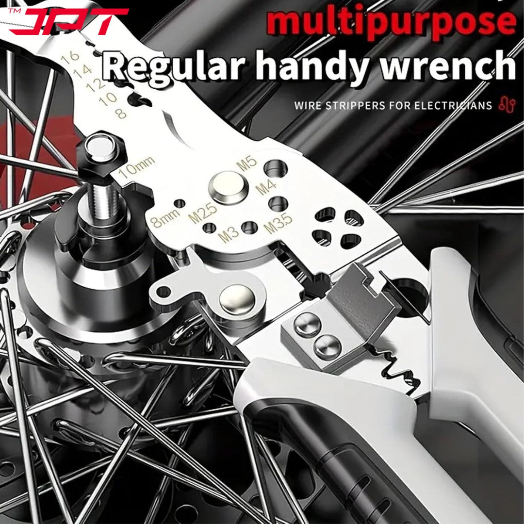 Buy now the JPT wire stripper for cutting, stripping, crimping, winding, splitting, clamping, or wrenching all at the best price in india online. Buy Now