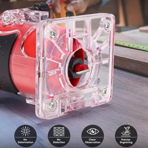JPT Professional Compact Wood Router Machine | 700W Power | 30,000 RPM Speed | 60hz Frequency | 6.35mm Milling Cutter