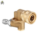 Buy JPT pressure washer Pivoting Coupler with 5 Angle at the best price online. This feature brass and stainless steel build with smart locking mechanism.