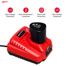 Buy now the JPT Pro Series 12v brushless drill machine, featuring heavy-duty performance, high torque & rpm in compact & light weight design all at best price.