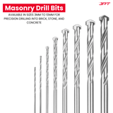 JPT Heavy-Duty Electric Drill Machine | 10MM Chuck | 500W Motor | 3000RPM Speed | 12-Speed Selection | Forward & Reverse | Auto-Lock Button | 4 Wood & 8 Masonry Drill Bits Included