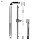 Buy JPT 5Pcs Socket Handle Set with 1/2" drive T-handle, L-handle, and two extension bar for versatile use in DIY, automotive, and household repairs at best price.