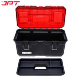 Buy JPT Pro Series 22" heavy-duty tool box, featuring two transparent lid, one removable tray compartment, dustproof & waterproof seal design, and more. Buy Now