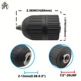 Buy the JPT premium quality 10mm clamping capacity keyless drill chuck at the best price online. Get the best collection of drill chuck at the JPT Tools.